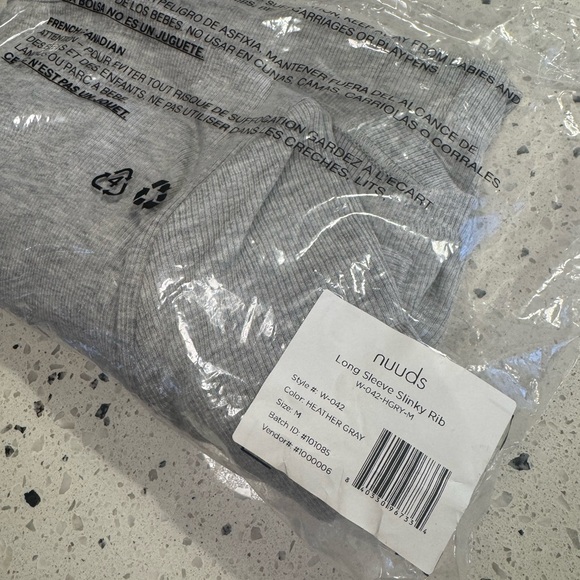 Nuuds Slinky Rib L/S - Picture 6 of 6